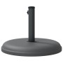 Round umbrella base for poles with Ø32/35/38 mm, 15 kg. by , Umbrella bases - Ref: Foro24-368673, Price: 61,11 €, Discount: %