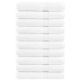 Sauna towels 10 units 100% white cotton 80x200 cm 600 gsm by , Towels - Ref: Foro24-137138, Price: 174,99 €, Discount: %