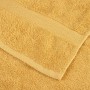 Premium towels 4 units 100% cotton yellow 100x200 cm 600 gsm by , Towels - Ref: Foro24-137294, Price: 92,34 €, Discount: %