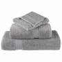 Toallas de baño 10 uds 100% algodón gris 100x150 cm 600 gsm de , Toallas - Ref: Foro24-137313, Precio: 182,98 €, Descuento: %