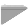 Stainless steel silver wall shelf 100x45x31 cm by , Shelves and shelves - Ref: Foro24-30272, Price: 71,99 €, Discount: %