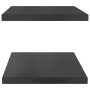 Estantes de pared 2 uds acero inoxidable negro 100x40x3 cm de , Estantes y estanterías - Ref: Foro24-30287, Precio: 66,17 €, ...