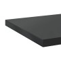 Estantes de pared 2 uds acero inoxidable negro 100x40x3 cm de , Estantes y estanterías - Ref: Foro24-30287, Precio: 66,17 €, ...