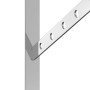 Shelf brackets 4 pcs stainless steel 23.5x2.5x15.5 cm by , Shelves and shelves - Ref: Foro24-30298, Price: 23,62 €, Discount: %