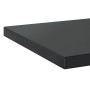 Estantes de pared 2 uds acero inoxidable negro 50x40x3 cm de , Estantes y estanterías - Ref: Foro24-30293, Precio: 49,99 €, D...