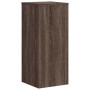 Soportes de plantas 2 uds madera marrón roble 30x30x70 cm de , Soportes para macetas - Ref: Foro24-852930, Precio: 92,12 €, D...