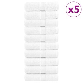 Toallas 50 unidades 100% algodón blanco 30x30 cm 600 gsm de , Toallas - Ref: Foro24-137119, Precio: 78,99 €, Descuento: %