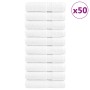 Hand towels 50 units 100% white cotton 50x100 cm 600 gsm by , Towels - Ref: Foro24-137127, Price: 272,33 €, Discount: %