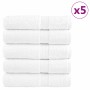 Shower towels 25 units 100% white cotton 70x140 cm 600 gsm by , Towels - Ref: Foro24-137131, Price: 266,41 €, Discount: %