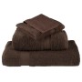 4 brown 100% cotton bath towels 70x140 cm 600 gsm by , Towels - Ref: Foro24-137237, Price: 48,27 €, Discount: %