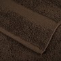 4 brown 100% cotton bath towels 70x140 cm 600 gsm by , Towels - Ref: Foro24-137237, Price: 48,27 €, Discount: %