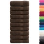 Hand towels 10 units 100% cotton brown 50x100 cm 600 gsm by , Towels - Ref: Foro24-137235, Price: 61,77 €, Discount: %