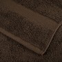 Sauna towels 2 units 100% cotton brown 80x200 cm 600 gsm by , Towels - Ref: Foro24-137242, Price: 39,40 €, Discount: %