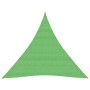 Toldo de vela HDPE verde claro 160 g/m² 4x4x4 m de vidaXL, Sombrillas - Ref: Foro24-311313, Precio: 24,99 €, Descuento: %