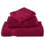 Shower towels 10 pcs 100% cotton burgundy 70x140 cm 600 gsm by , Towels - Ref: Foro24-137214, Price: 108,99 €, Discount: %