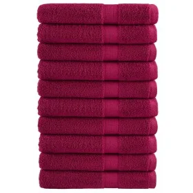 Premium-Handtücher SOLUND, 10 Stück, Bordeaux, 100x200 cm, 600 g/m². von , Handtücher - Ref: Foro24-137223, Preis: 228,98 €, ...