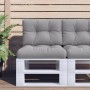 Cushion for pallet sofa, gray fabric, 60x40x12 cm by , Cushions for chairs and sofas - Ref: Foro24-360558, Price: 28,82 €, Di...