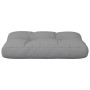 Cushion for pallet sofa, gray fabric, 60x40x12 cm by , Cushions for chairs and sofas - Ref: Foro24-360558, Price: 26,99 €, Di...