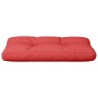 Red fabric cushion for pallets 70x40x12 cm by , Cushions for chairs and sofas - Ref: Foro24-360585, Price: 17,28 €, Discount: %