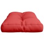 Red fabric cushion for pallets 70x40x12 cm by , Cushions for chairs and sofas - Ref: Foro24-360585, Price: 17,28 €, Discount: %