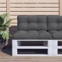 Cushion for pallet sofa in anthracite gray fabric 80x40x12 cm by , Cushions for chairs and sofas - Ref: Foro24-360601, Price:...