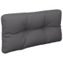 Cushion for pallet sofa in anthracite gray fabric 80x40x12 cm by , Cushions for chairs and sofas - Ref: Foro24-360601, Price:...