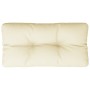 Cushion for pallet sofa in cream fabric 80x40x12 cm by , Cushions for chairs and sofas - Ref: Foro24-360603, Price: 27,10 €, ...