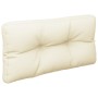 Cushion for pallet sofa in cream fabric 80x40x12 cm by , Cushions for chairs and sofas - Ref: Foro24-360603, Price: 27,10 €, ...