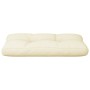 Cushion for pallet sofa in cream fabric 80x40x12 cm by , Cushions for chairs and sofas - Ref: Foro24-360603, Price: 27,10 €, ...