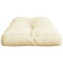 Cushion for pallet sofa in cream fabric 80x40x12 cm by , Cushions for chairs and sofas - Ref: Foro24-360603, Price: 27,10 €, ...