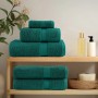 4 units of green 100% cotton towels 30x30 cm 600 gsm by , Towels - Ref: Foro24-137324, Price: 14,99 €, Discount: %