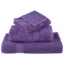 Toallas de invitados 4 uds 100% algodón morado 30x50 cm 600 gsm de , Toallas - Ref: Foro24-137351, Precio: 16,08 €, Descuento: %