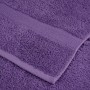 Premium towels 4 units 100% cotton purple 100x200 cm 600 gsm by , Towels - Ref: Foro24-137366, Price: 92,34 €, Discount: %