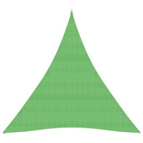 Toldo de vela HDPE verde claro 160 g/m² 3x4x5 m de vidaXL, Sombrillas - Ref: Foro24-311310, Precio: 29,90 €, Descuento: %