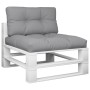 Cushions for pallet sofa, 2 units, gray fabric by , Cushions for chairs and sofas - Ref: Foro24-360712, Price: 51,68 €, Disco...