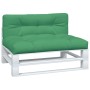 Cushions for pallets, 2 units, green fabric by , Cushions for chairs and sofas - Ref: Foro24-360738, Price: 77,49 €, Discount: %