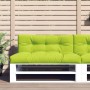 Cushions for pallet sofa, 2 units, light green fabric. by , Cushions for chairs and sofas - Ref: Foro24-360744, Price: 88,60 ...