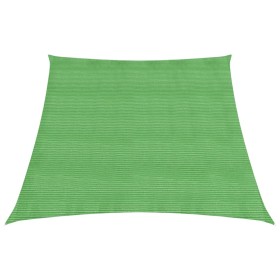 Light green HDPE sail shade 160 g/m² 4/5x3 m by vidaXL, Umbrellas - Ref: Foro24-311325, Price: 37,99 €, Discount: %