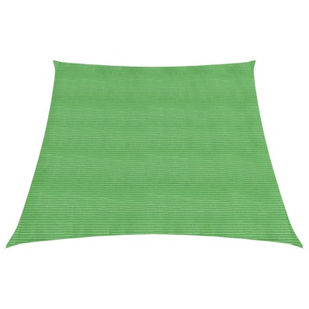 Toldo de vela HDPE verde claro 160 g/m² 4/5x3 m de vidaXL, Sombrillas - Ref: Foro24-311325, Precio: 37,01 €, Descuento: %