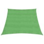 Toldo de vela HDPE verde claro 160 g/m² 4/5x3 m de vidaXL, Sombrillas - Ref: Foro24-311325, Precio: 37,01 €, Descuento: %