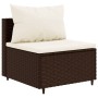 Garden sofa set 11 pcs with brown synthetic rattan cushions by , Garden sets - Ref: Foro24-3308337, Price: 682,56 €, Discount: %