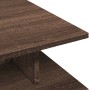 Engineered wood brown oak coffee table 102x55x35 cm by , Coffee table - Ref: Foro24-848016, Price: 82,76 €, Discount: %