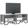 TV stand made of gray Sonoma engineered wood, measuring 122x34x41 cm. by , TV Furniture - Ref: Foro24-848572, Price: 76,75 €,...