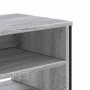 TV stand made of gray Sonoma engineered wood, measuring 122x34x41 cm. by , TV Furniture - Ref: Foro24-848572, Price: 76,75 €,...