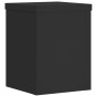 Plant stands 2 units engineered wood black 15x15x20 cm by , Pot stands - Ref: Foro24-852889, Price: 27,23 €, Discount: %