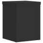 Plant stands 2 units engineered wood black 15x15x20 cm by , Pot stands - Ref: Foro24-852889, Price: 27,23 €, Discount: %