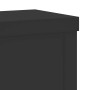 Plant stands 2 units engineered wood black 10x10x18 cm by , Pot stands - Ref: Foro24-852880, Price: 21,65 €, Discount: %