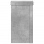 Plant stands 2 units gray wood concrete 10x10x18 cm by , Pot stands - Ref: Foro24-852882, Price: 21,14 €, Discount: %