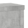 Plant stands 2 units gray wood concrete 10x10x18 cm by , Pot stands - Ref: Foro24-852882, Price: 21,14 €, Discount: %