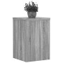 Soportes de plantas 2 uds madera gris Sonoma 25x25x35 cm de , Soportes para macetas - Ref: Foro24-852911, Precio: 44,07 €, De...